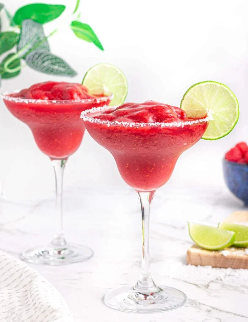 Easy Virgin Raspberry Margaritas