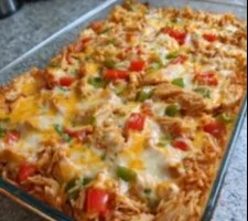 Fajita Chicken Casserole
