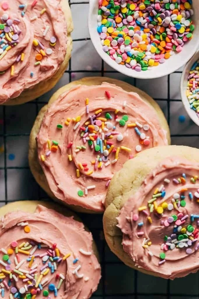 Frosted Sugar Cookies