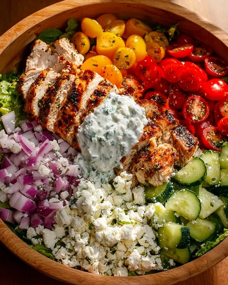 Greek Chicken Bowls