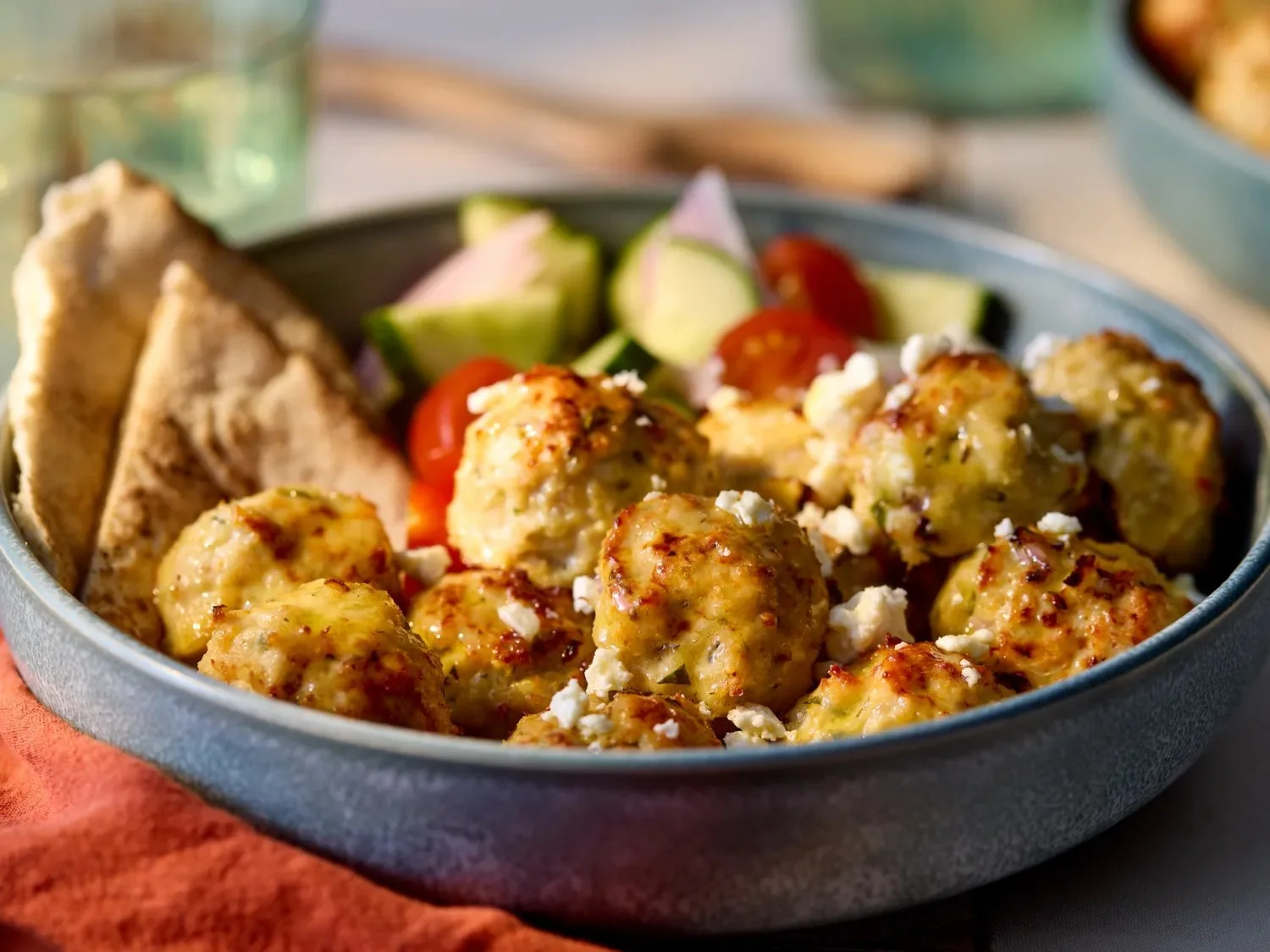 Greek Chicken Meatballs