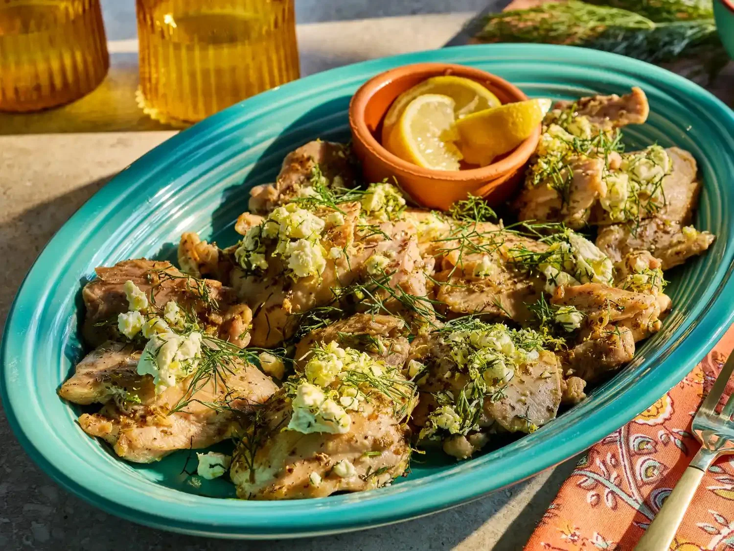 Greek Chicken Thighs