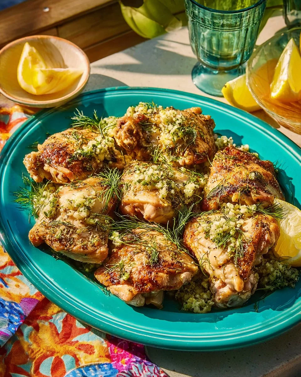 Greek Chicken Thighs