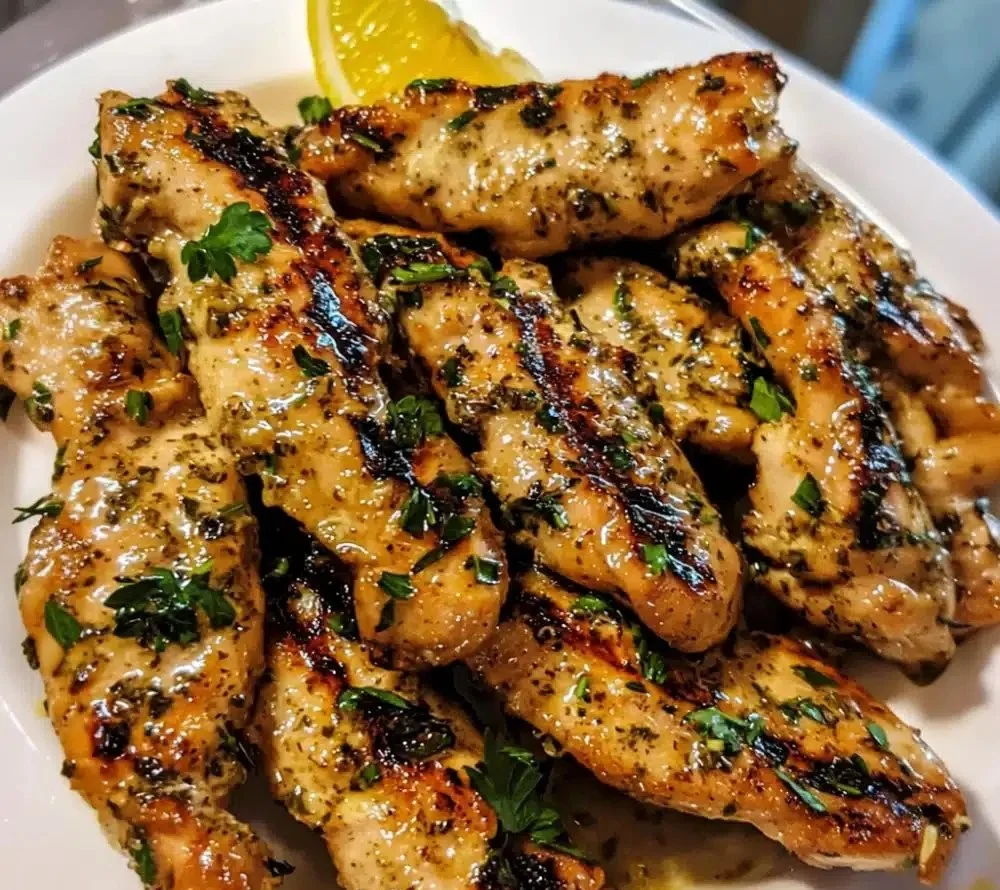 Greek-Style Grilled Chicken Tenders