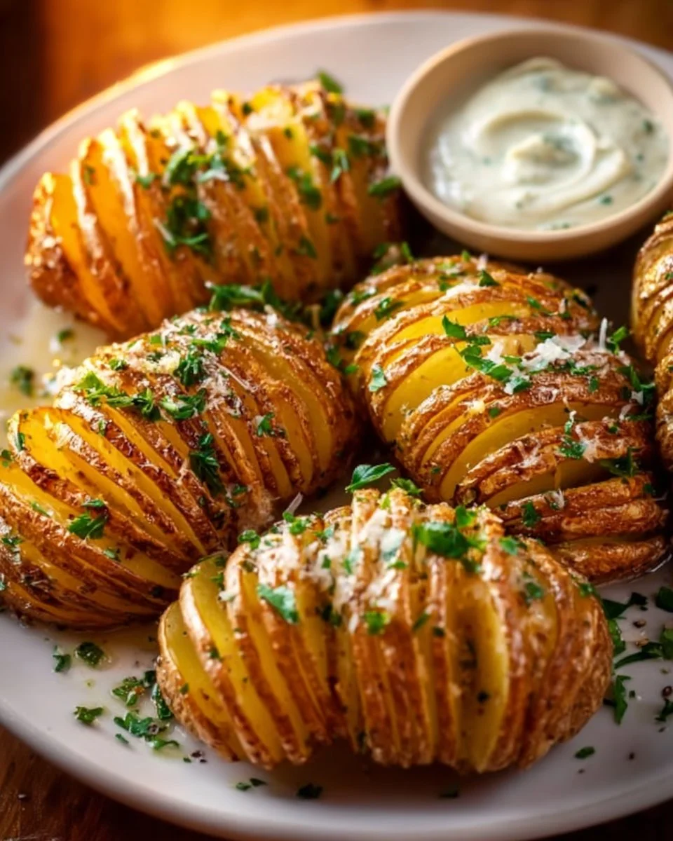 Hasselback Potatoes