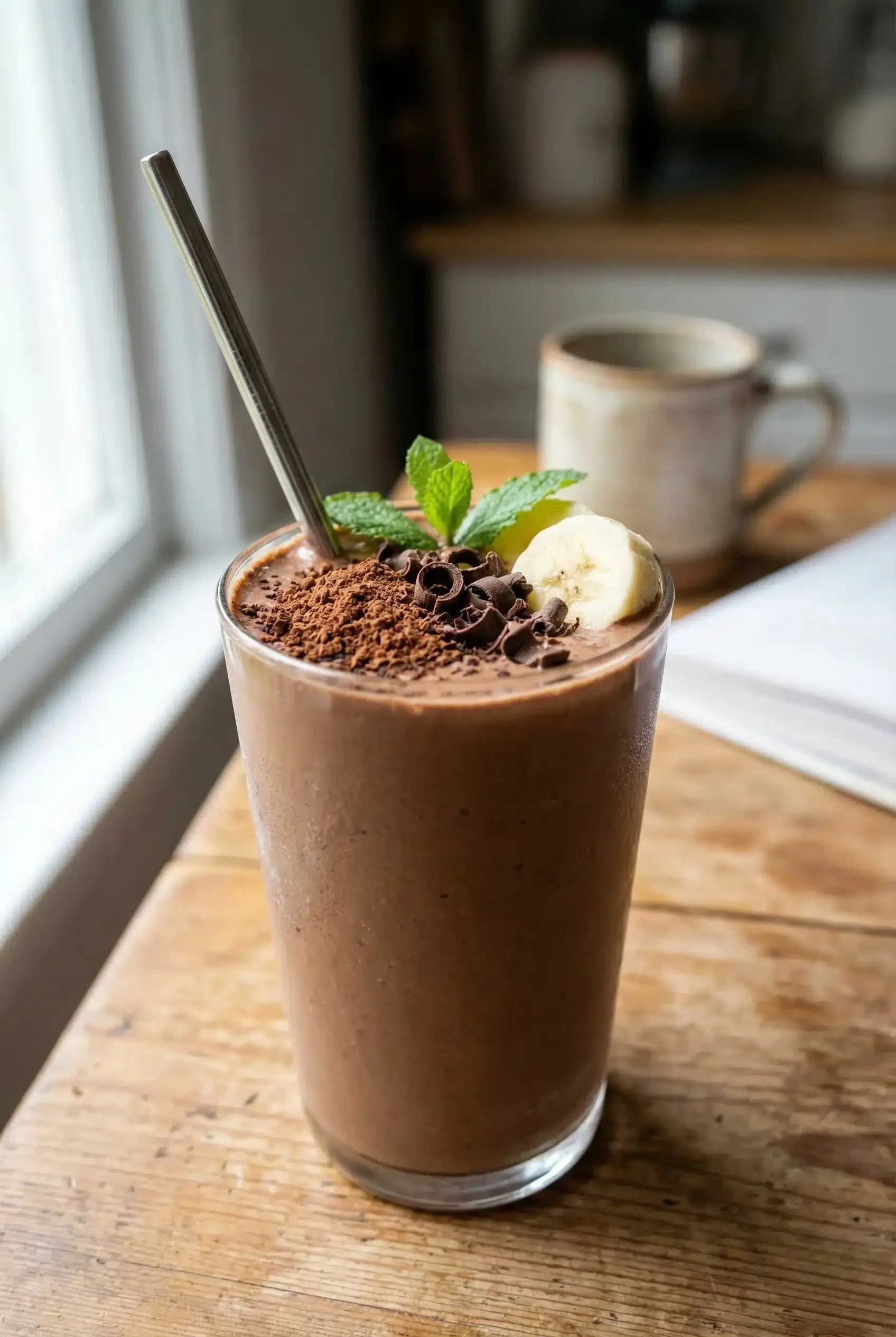 High Protein Chocolate Smoothie