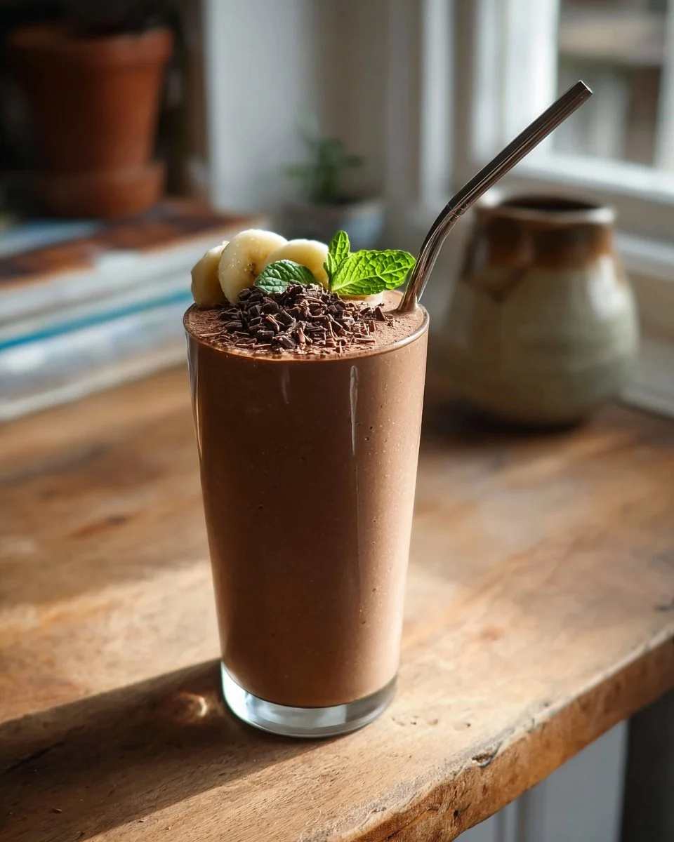 High Protein Chocolate Smoothie