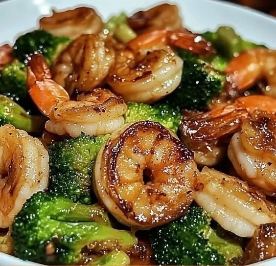 High-Protein Honey Garlic Shrimp