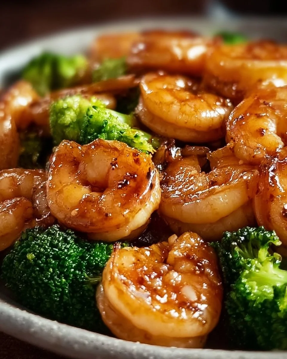 High-Protein Honey Garlic Shrimp