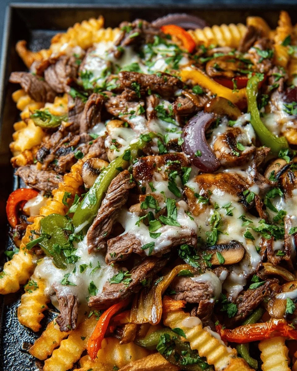 Loaded Philly Cheesesteak Fries Recipe That Delivers Bold Comfort