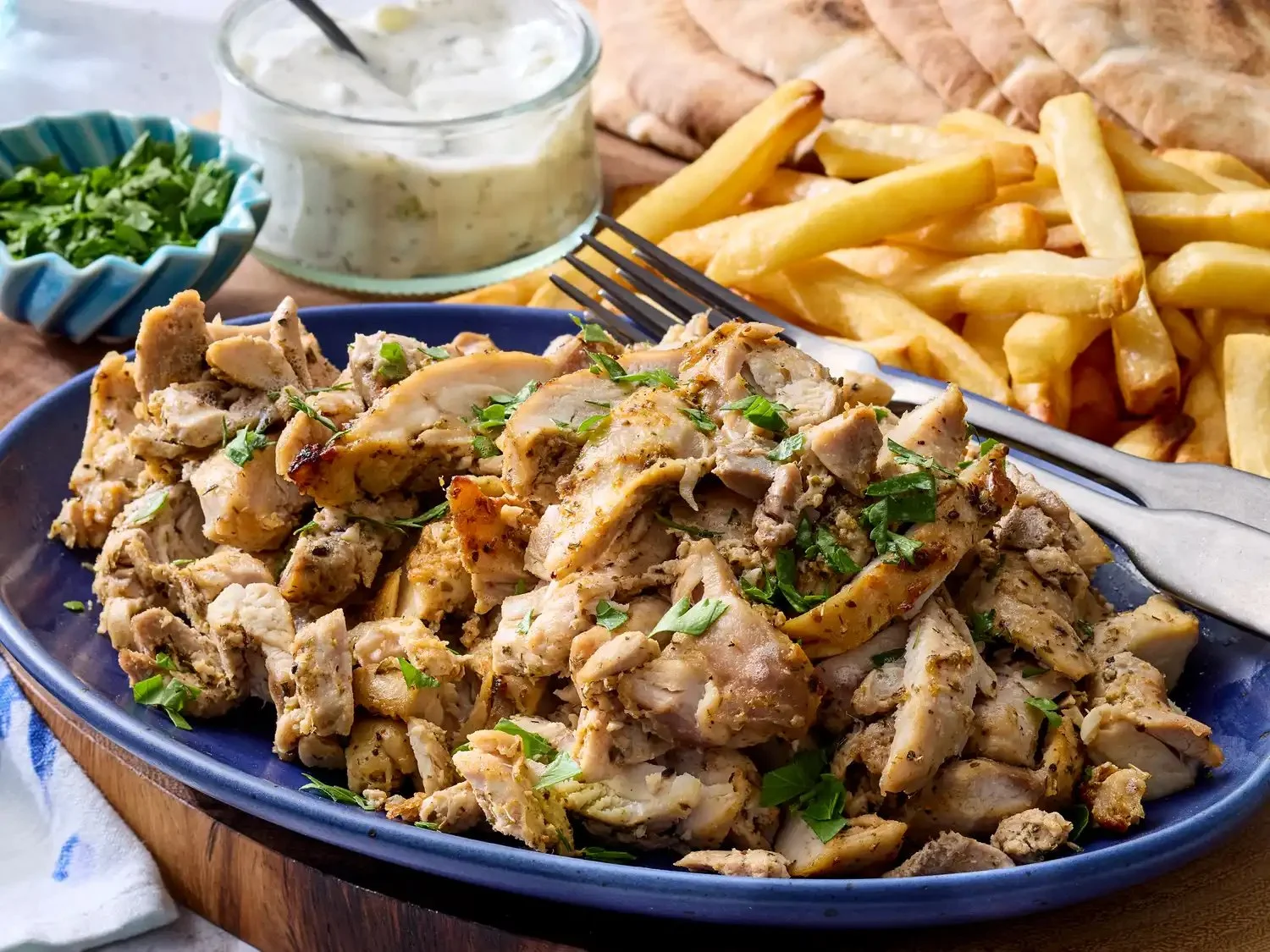 Loaf Pan Chicken Gyros