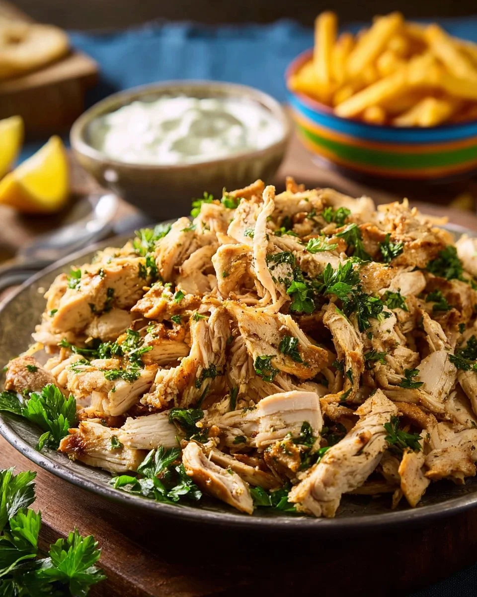 Loaf Pan Chicken Gyros