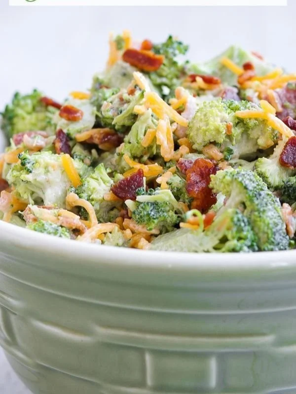 Low Carb Keto Broccoli Salad
