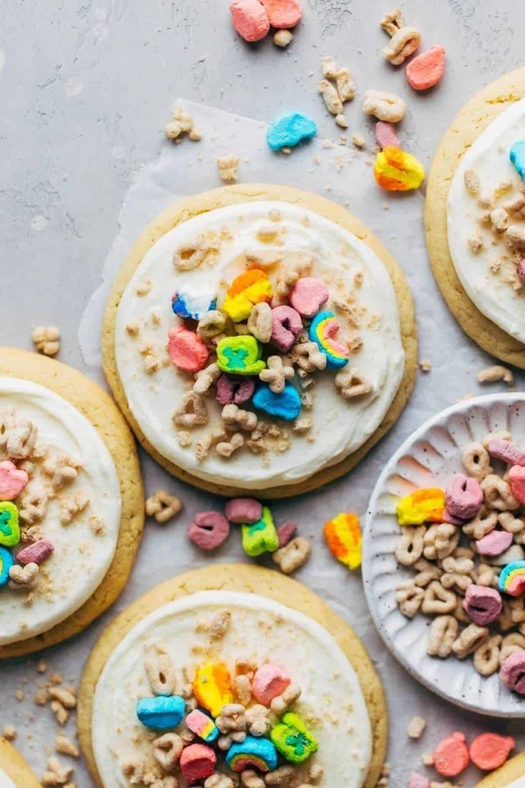 Lucky Charms Sugar Cookies