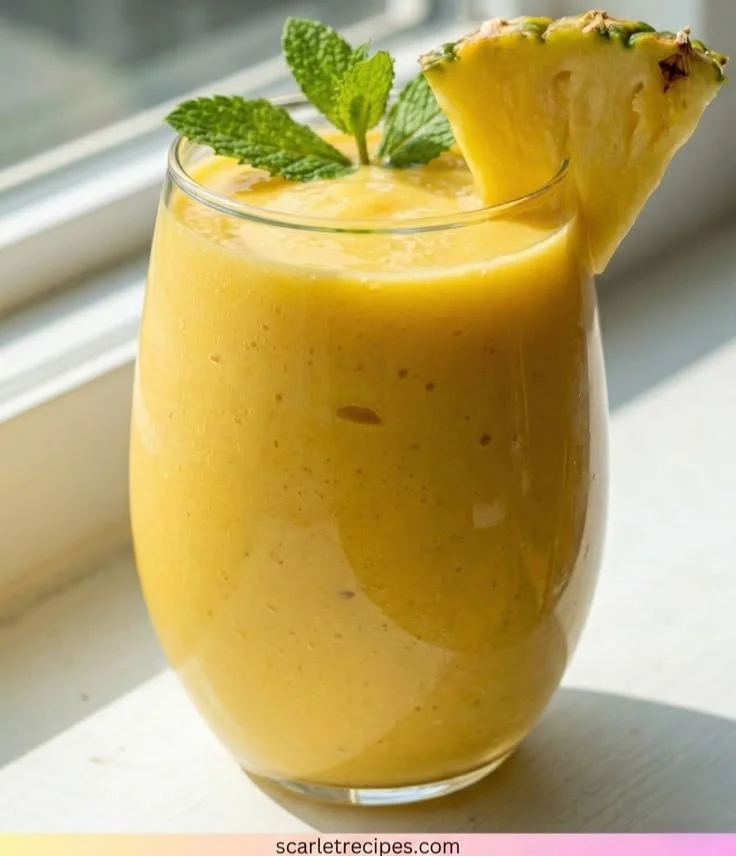 Mango Pineapple Tropical Smoothie