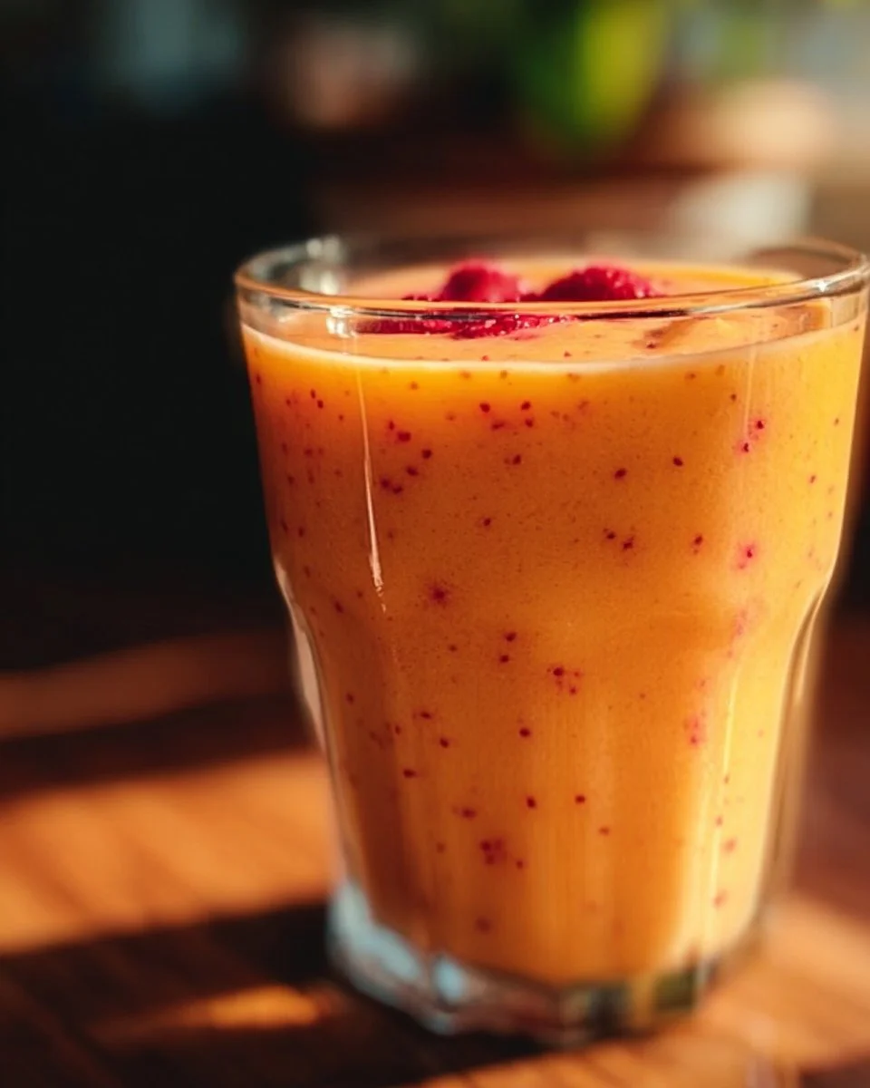 Mango Strawberry Smoothie