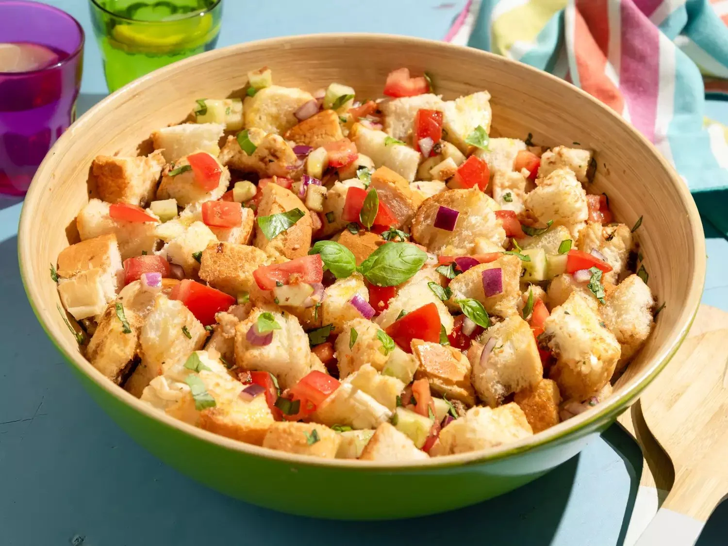 Mid Summer Italian Bread Salad