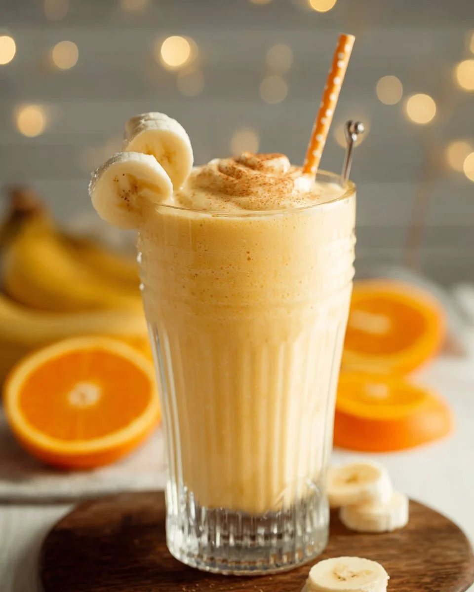 Orange Banana Smoothie