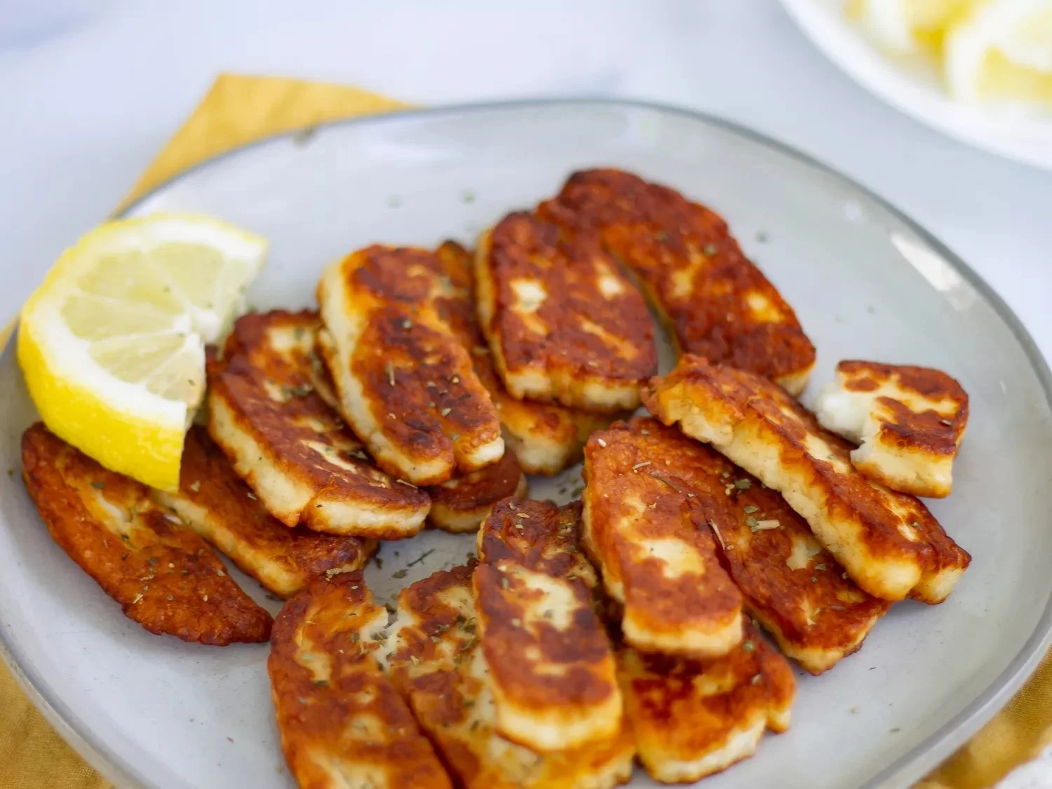 Pan Fried Halloumi