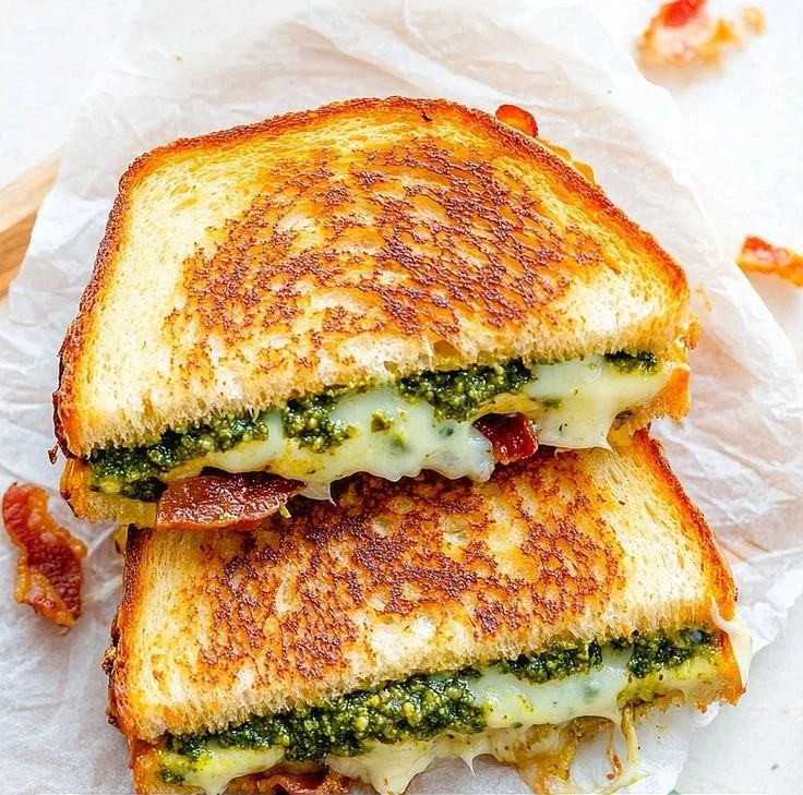 Pesto Grilled Cheese