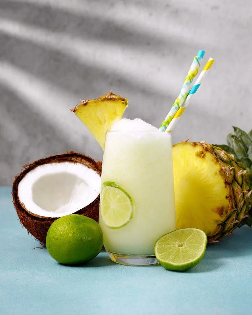 Pineapple Spritzer Mocktail