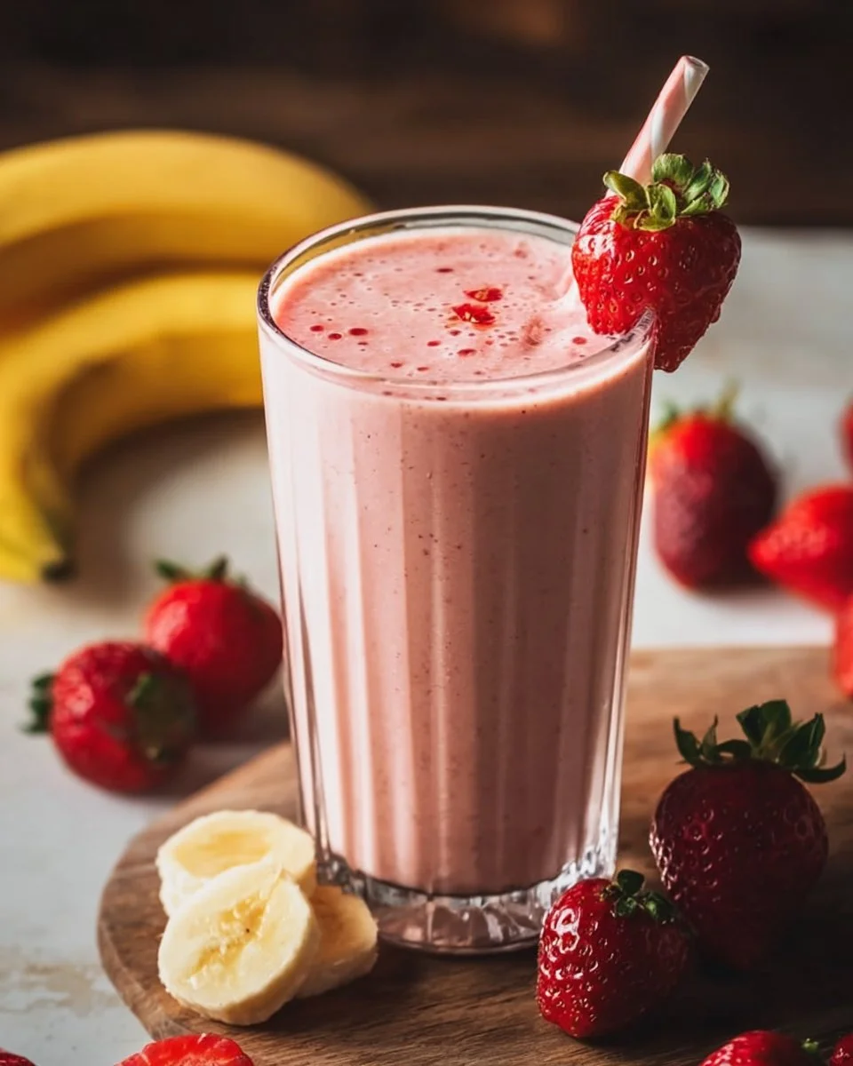 Protein Strawberry Banana Smoothie recipe
