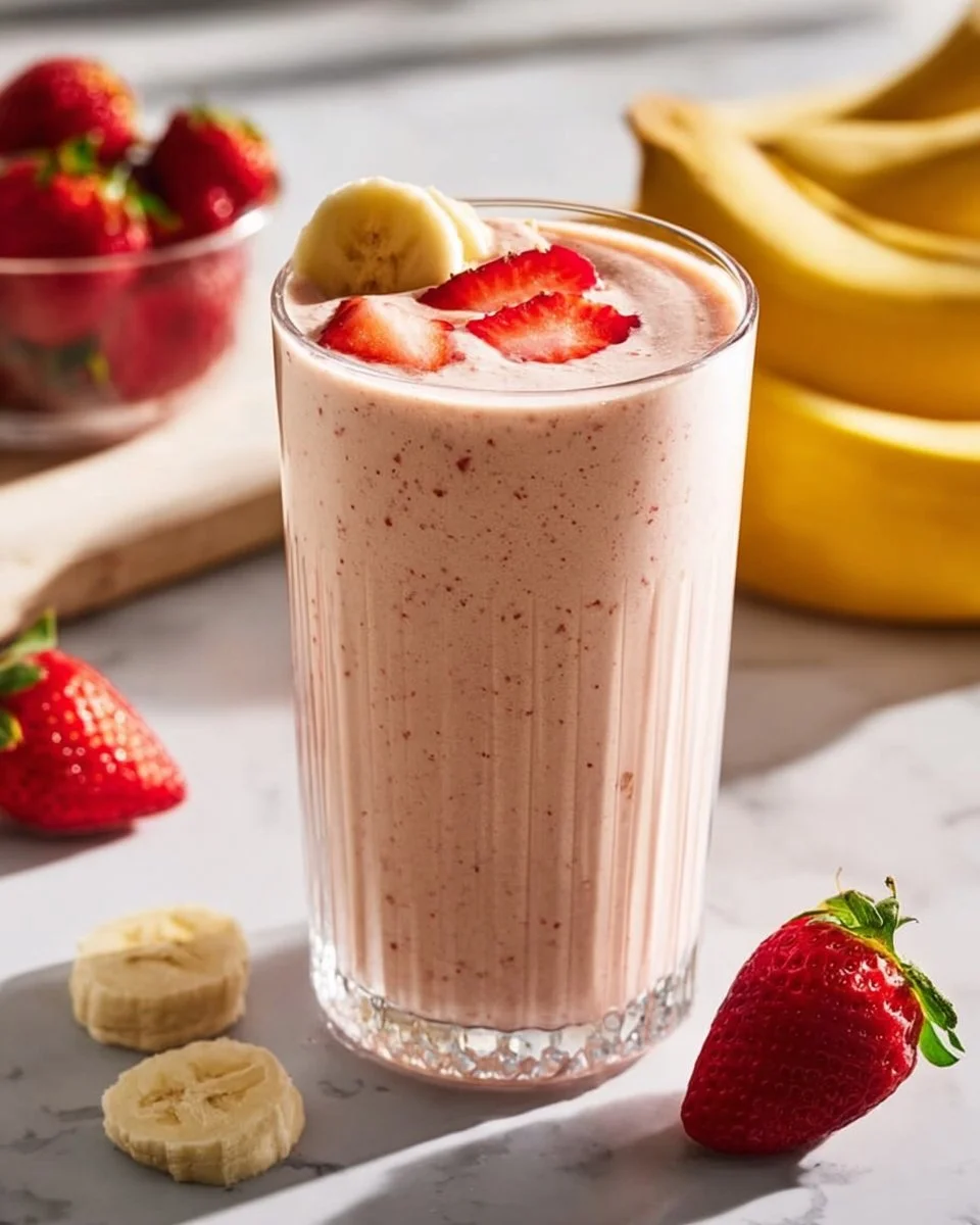Protein Strawberry Banana Smoothie recipe
