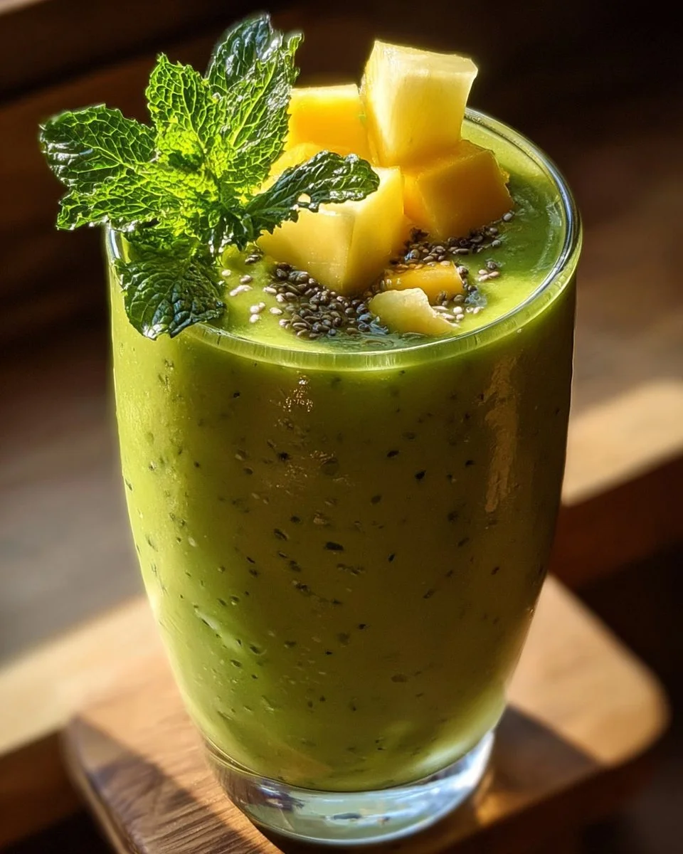 Revitalize Your Day with a Celery Pineapple Detox Smoothie