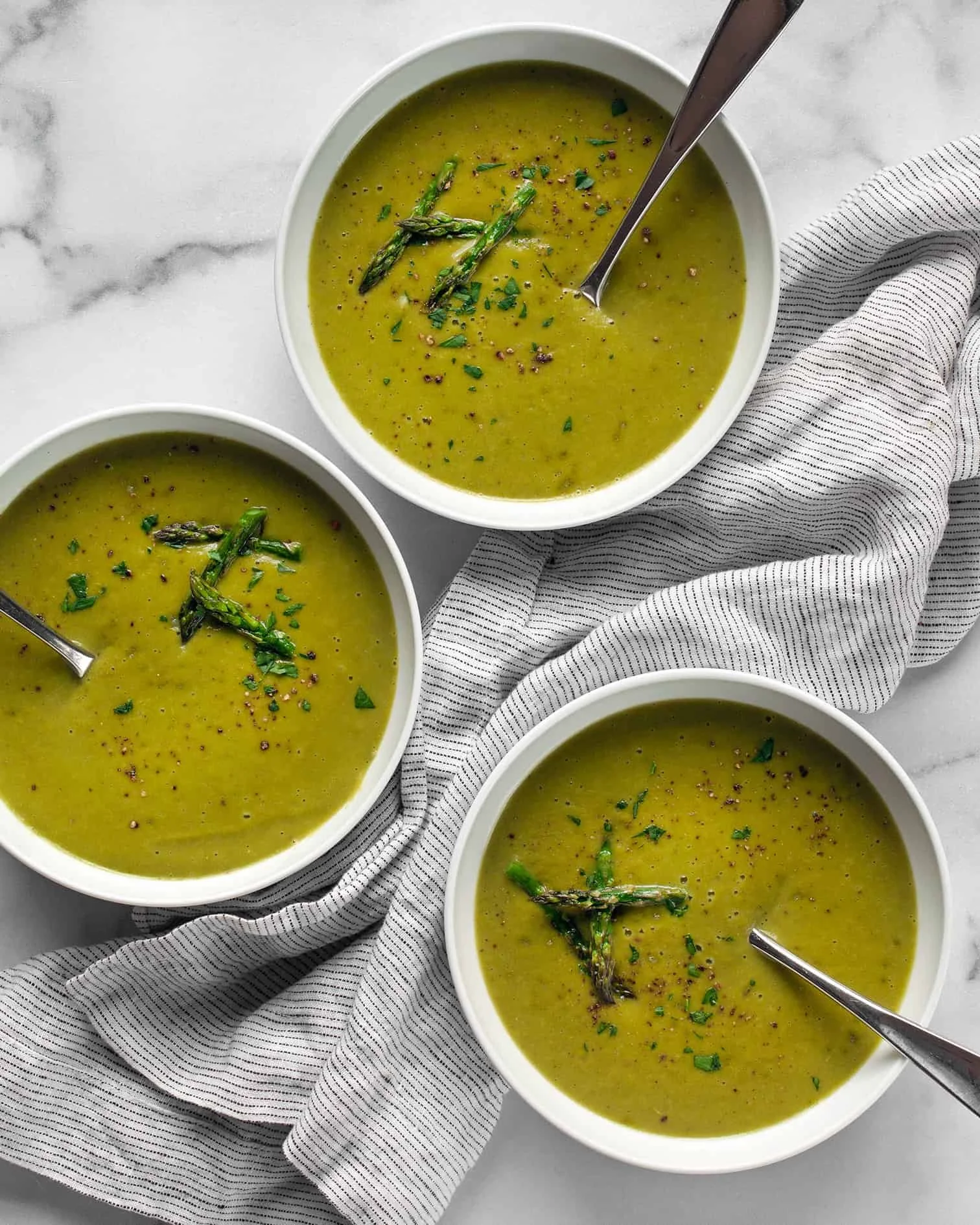 Roasted Asparagus Soup