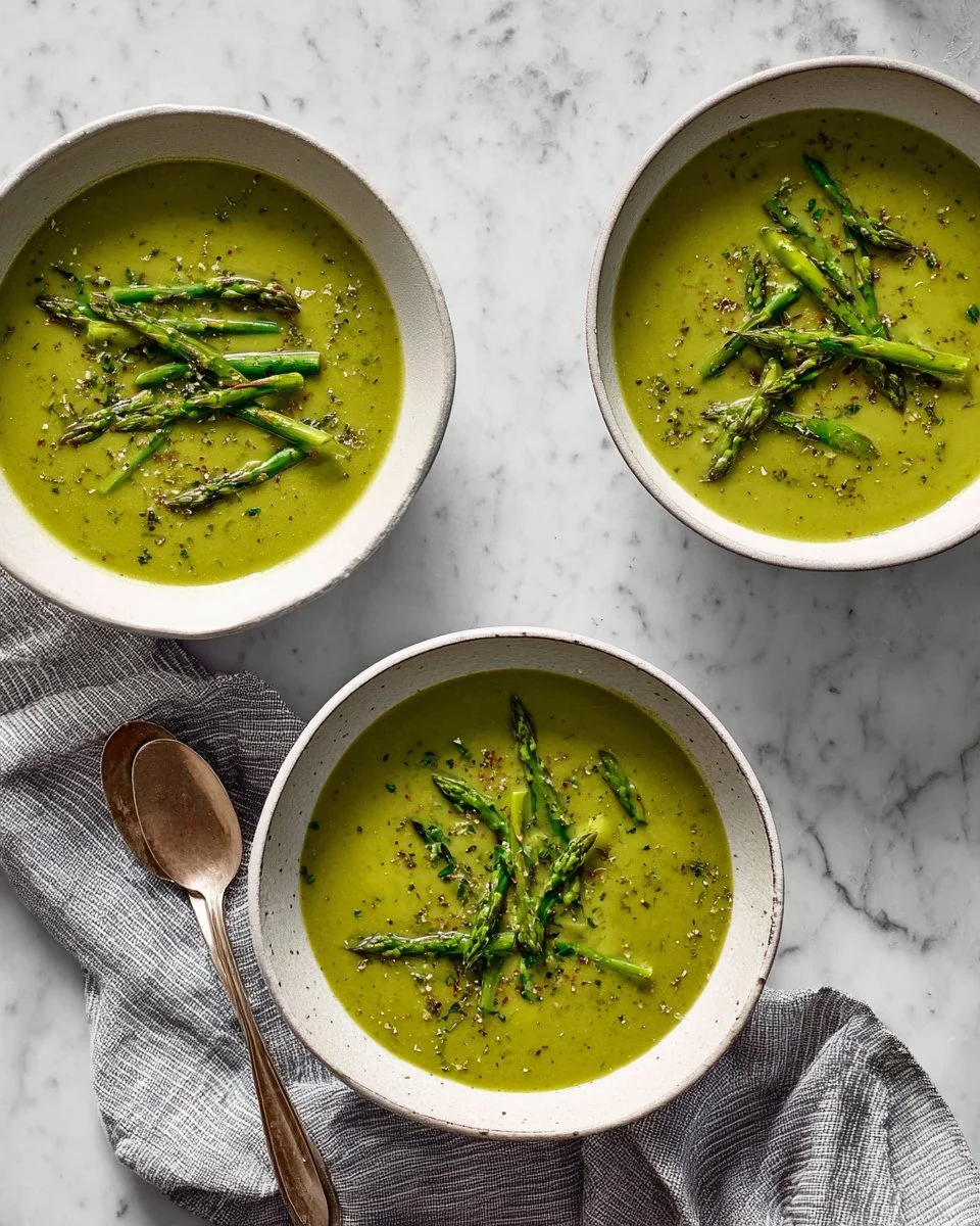 Roasted Asparagus Soup