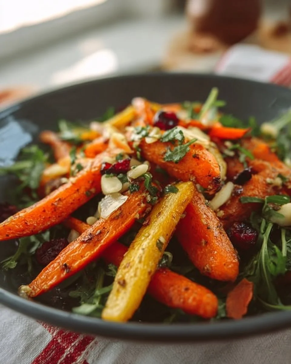 Roasted Carrot Salad