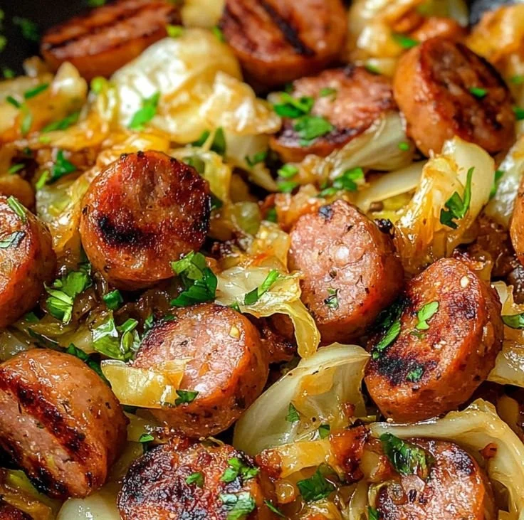 Sausage and Cabbage Stir Fry
