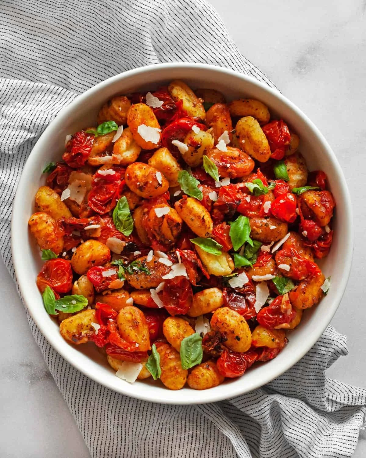 Sheet Pan Cherry Tomato Gnocchi