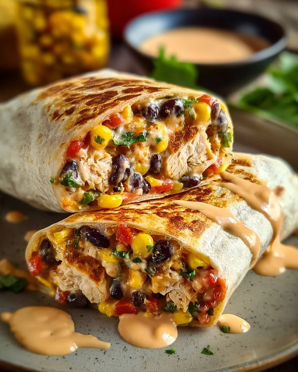 Southwest Chicken Wrap