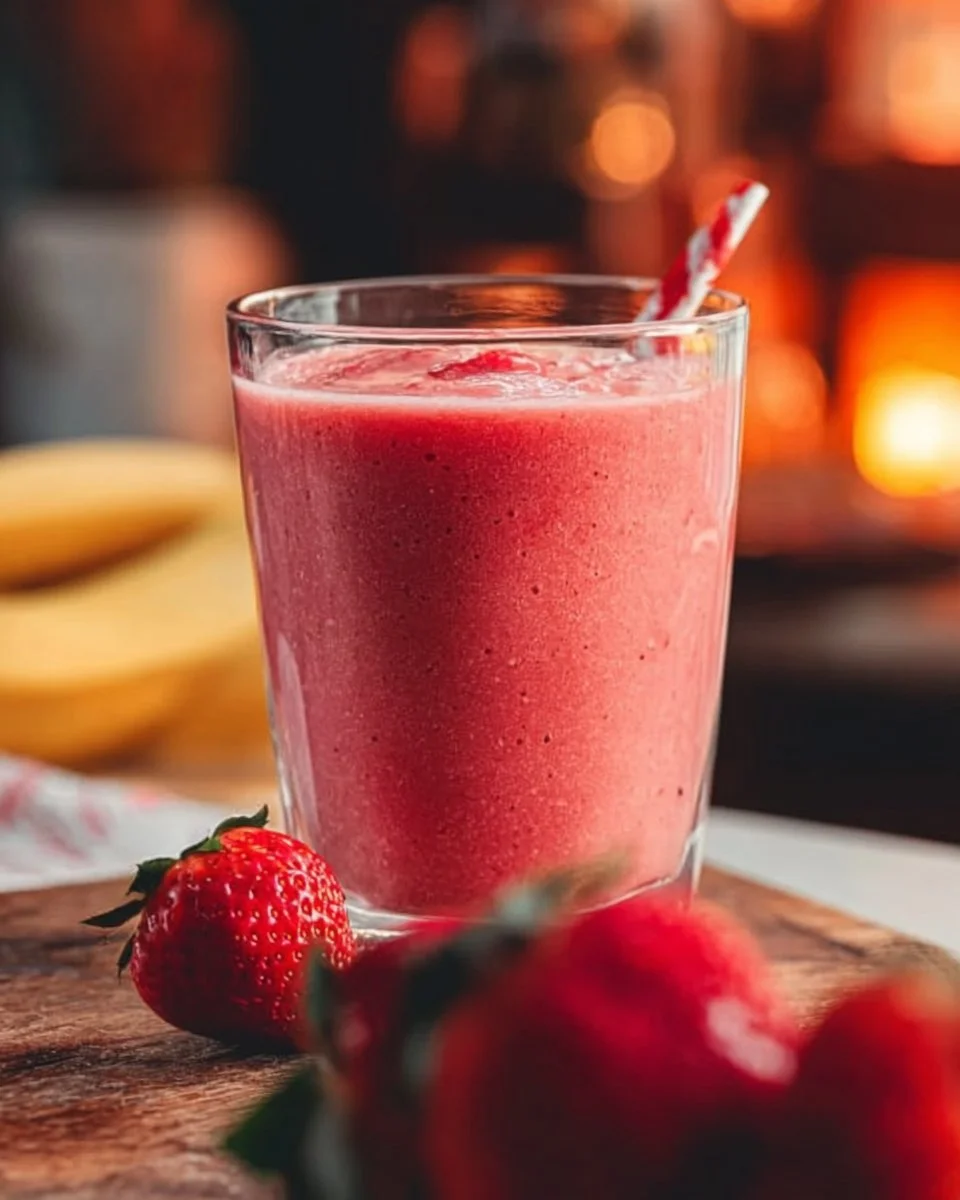 Strawberry Banana Smoothie