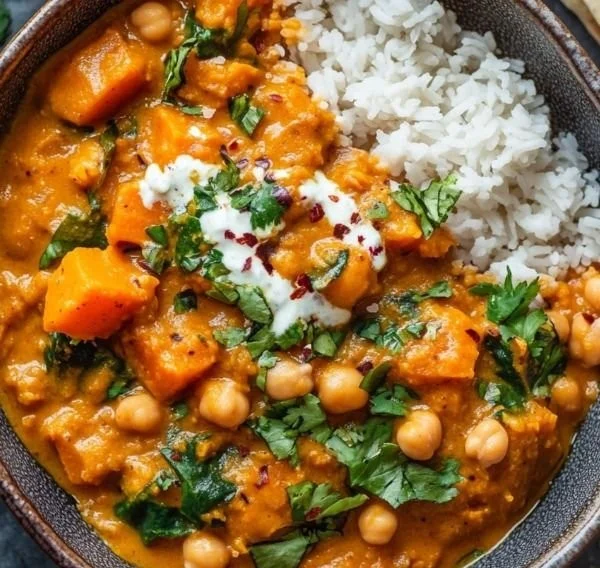 Sweet Potato and Chickpea Curry
