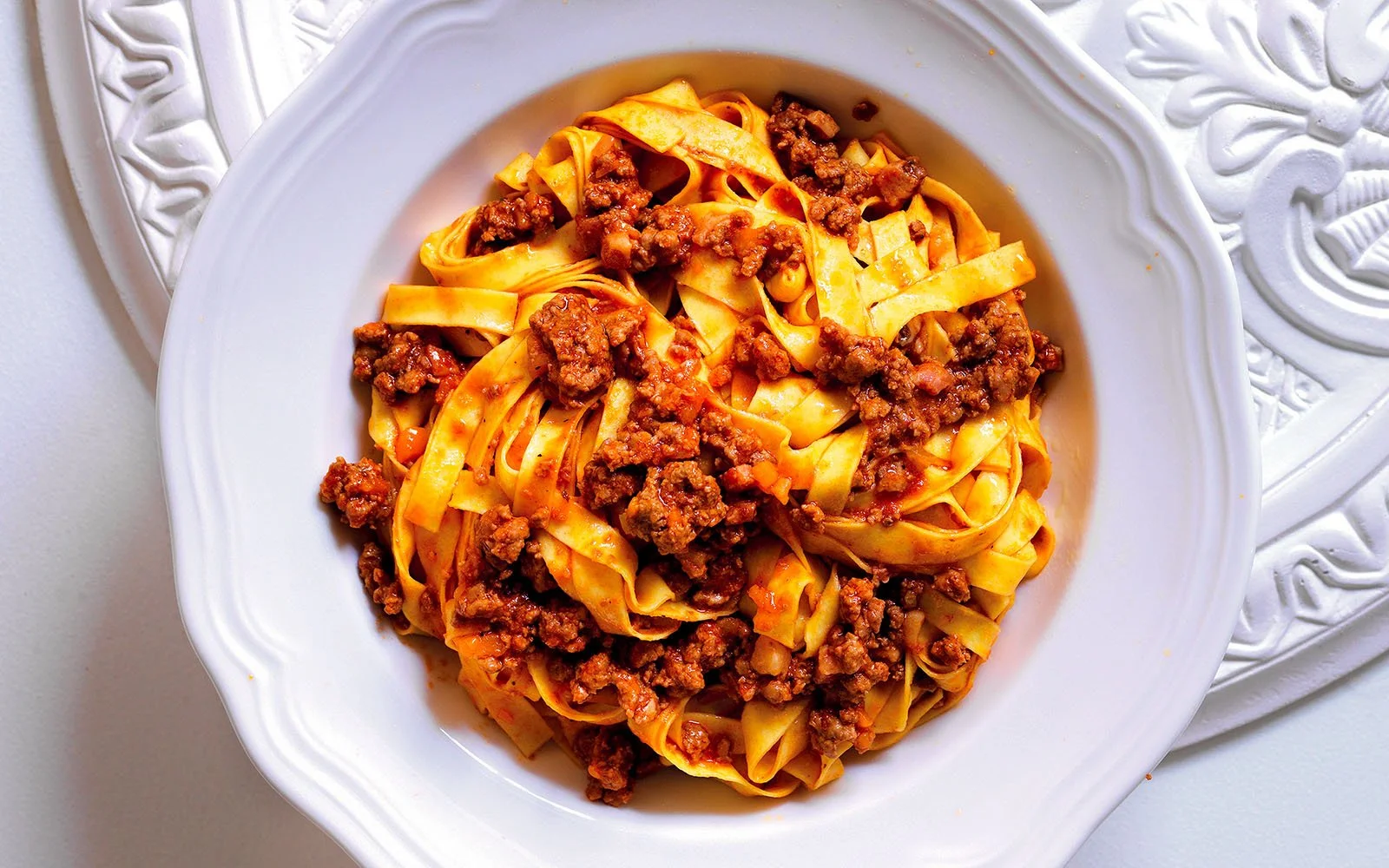 Tagliatelle with Bolognese Sauce