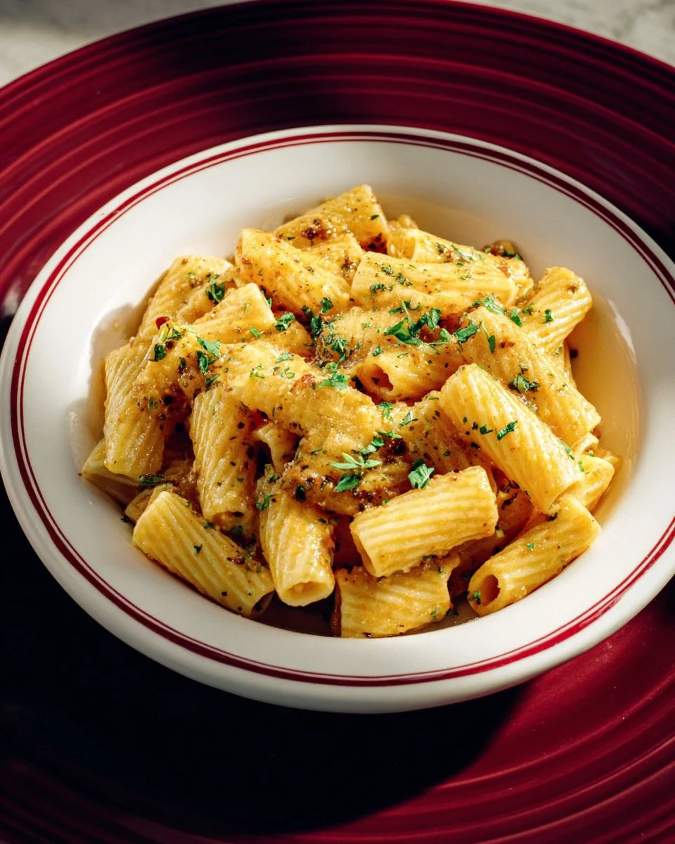 Tortiglioni with Anchovies