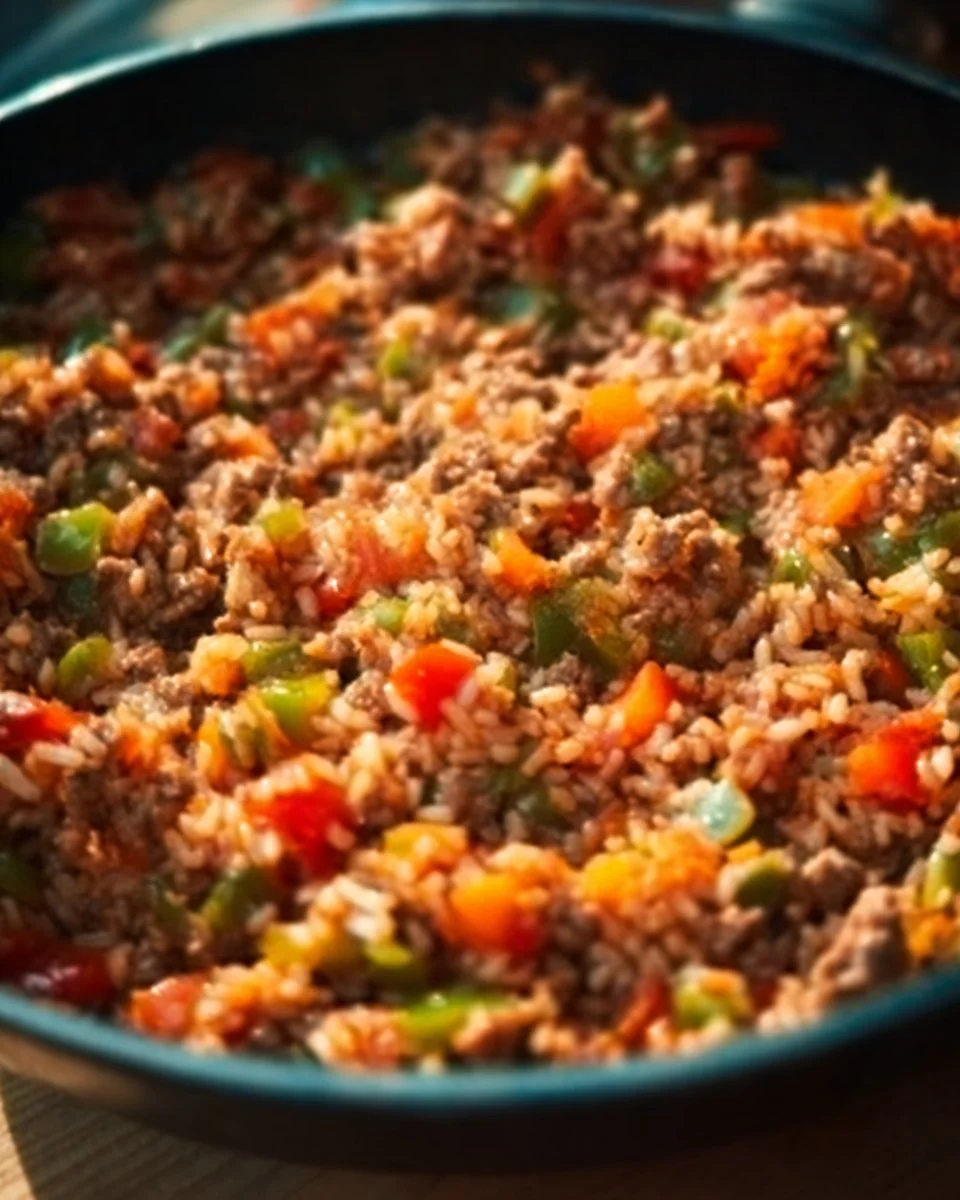 Unstuffed Pepper Skillet