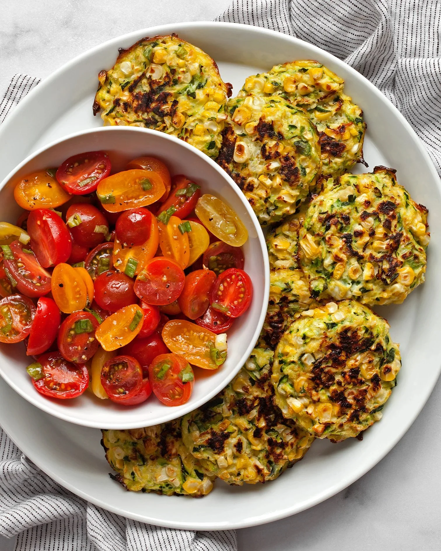 Zucchini Corn Fritters