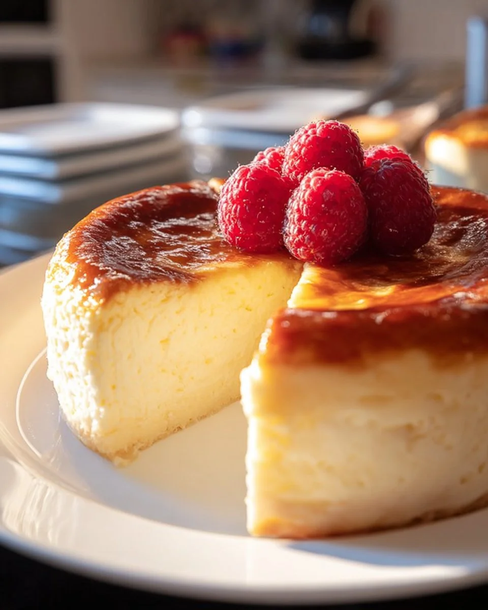 3 Ingredient Creamy Yogurt Cake