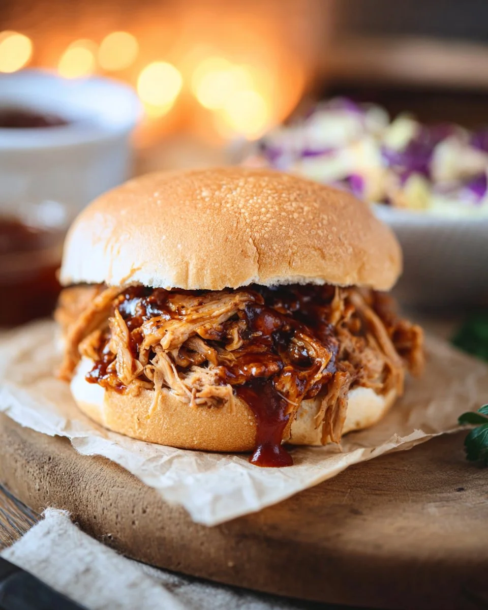 BBQ Pulled Pork Sandwiches