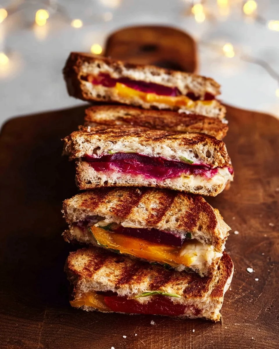 Beet Grilled Cheese