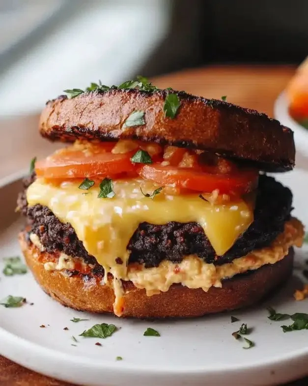 Black Bean Burgers with Pimento Cheese and Cheddar: Your Ultimate Guide to a Flavor-Packed Vegetarian Burger