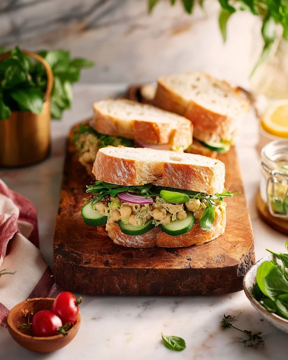 Chickpea Salad Sandwich