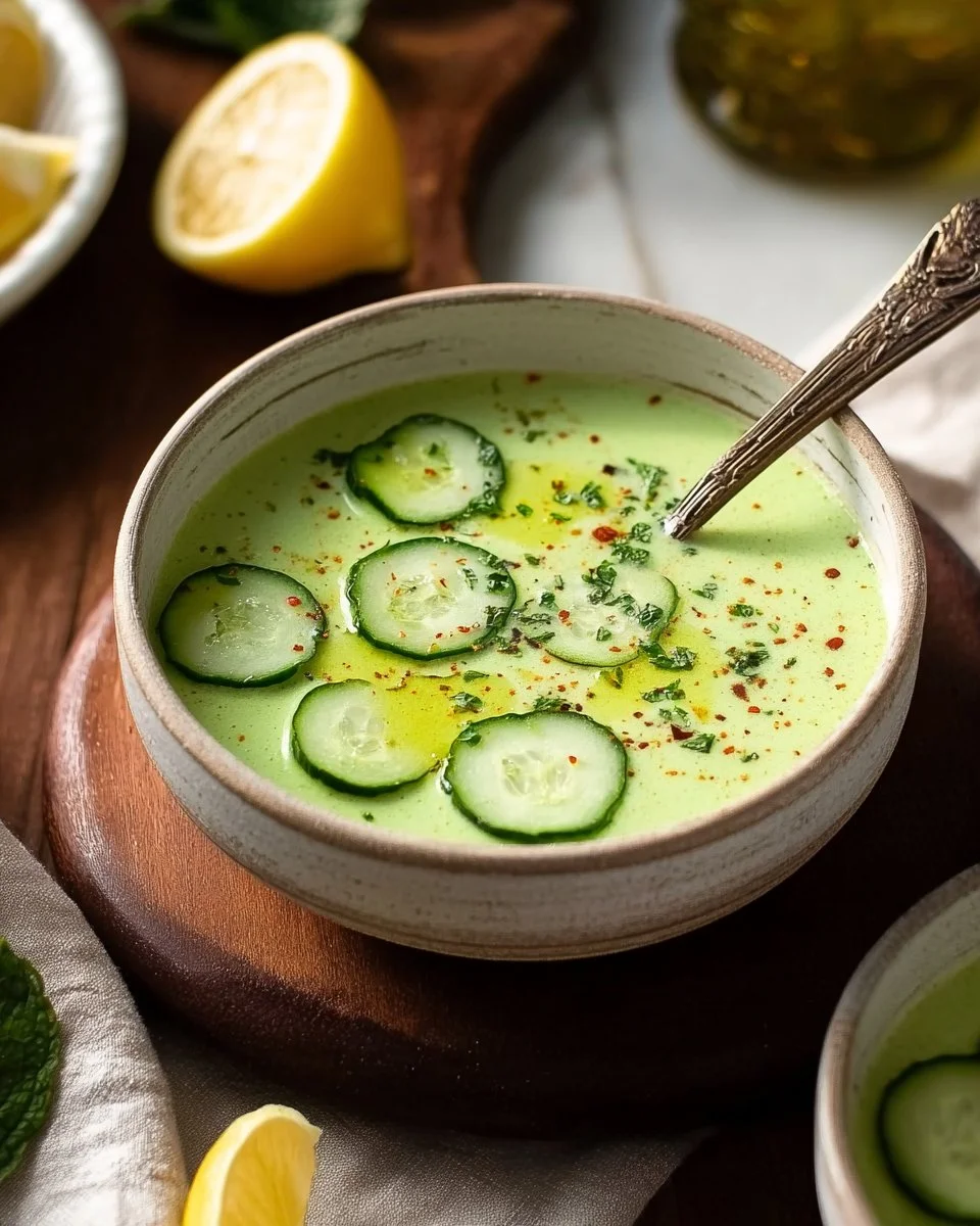 Cold Cucumber Soup