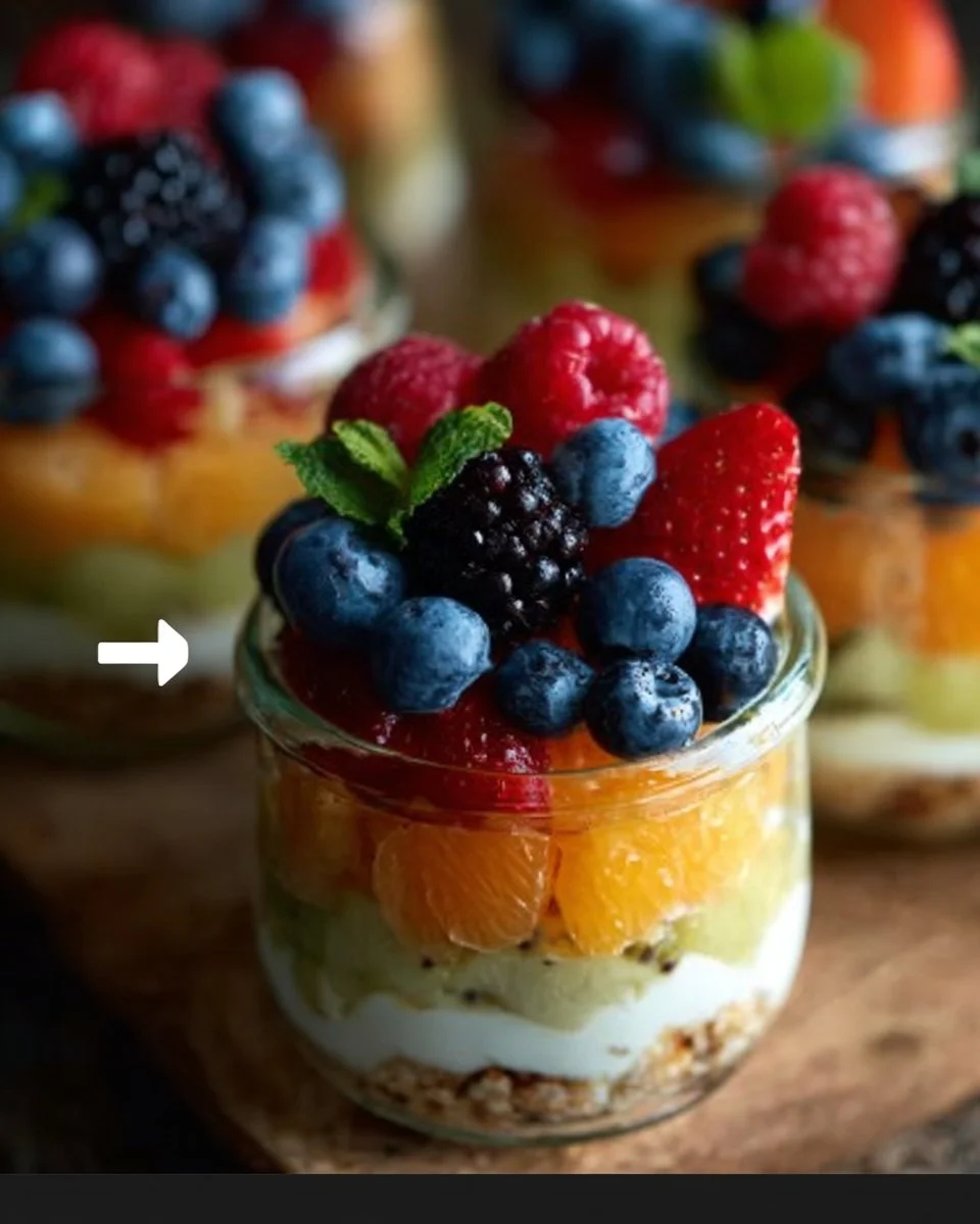 Colorful Fruit & Yogurt Parfait Cups You Can Make in Minutes
