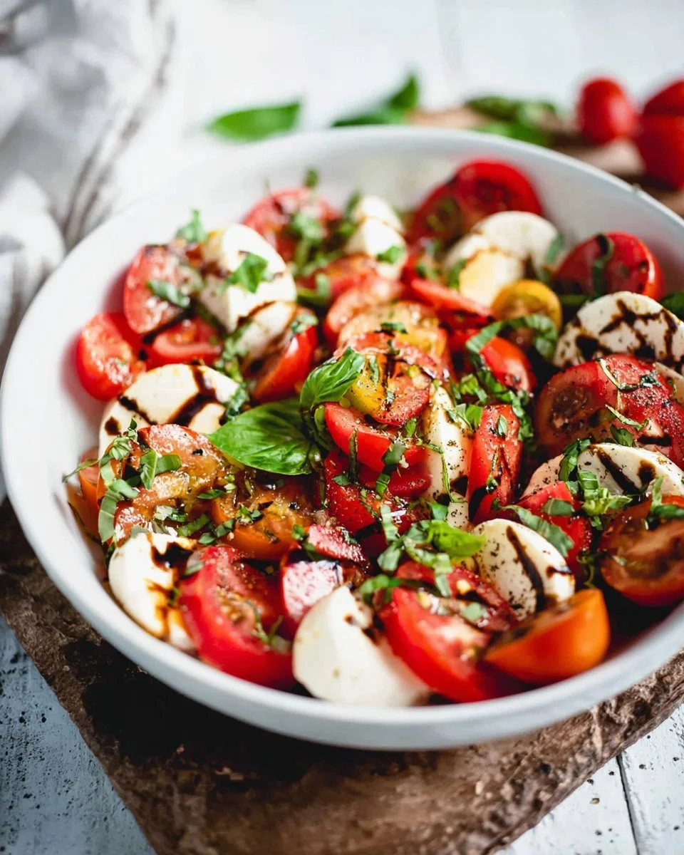 EASY Caprese Salad (10 minutes prep!) - I Heart Naptime