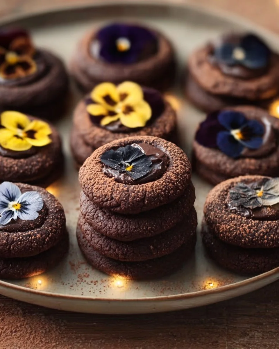 Easy Dark Chocolate Cookies (Vegan, Grain Free)