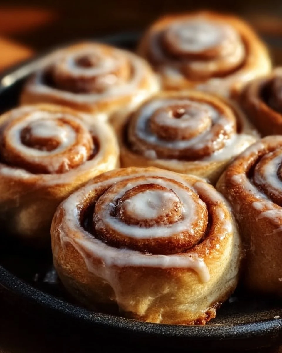 Fat-Free Greek Yogurt Cinnamon Rolls